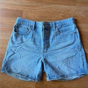 Levi's Women's Light Blue Jean Shorts